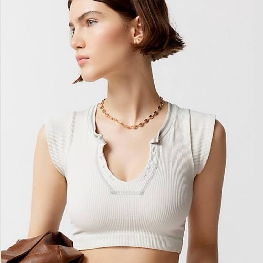 Urban Outfitters Go for Gold Top